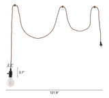 Brass Lantern Plastic Dimmable Ceiling Light - Homeroots