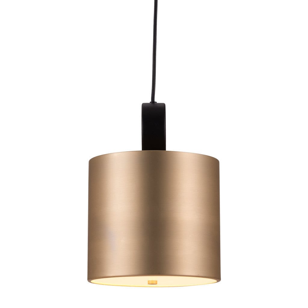 Gold Can Deco Lamp Gold - Homeroots