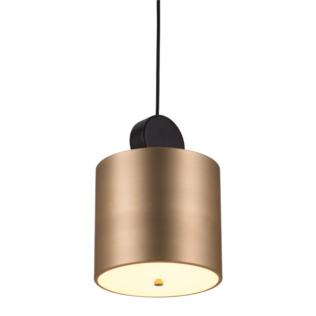 Gold Can Deco Lamp Gold - Homeroots