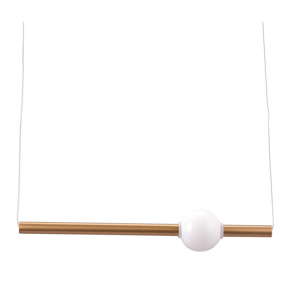 Vertical Cylinder Lamp Gold - Homeroots - Flyclothing LLC