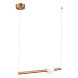 Vertical Cylinder Lamp Gold - Homeroots - Flyclothing LLC