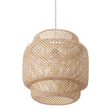 Natural Boho Weave Ceiling Lamp - Homeroots - Flyclothing LLC