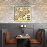 Vintage 1773 Map Of British Empire In North America Unframed Print Wall Art - Homeroots - Flyclothing LLC