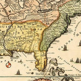 Vintage 1773 Map Of British Empire In North America Unframed Print Wall Art - Homeroots - Flyclothing LLC