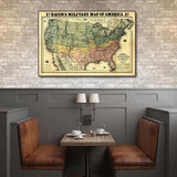 Vintage 1862 Civil War Map Unframed Print Wall Art - Homeroots - Flyclothing LLC