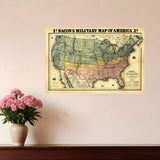 Vintage 1933 Map Of Long Island Unframed Print Wall Art - Homeroots - Flyclothing LLC
