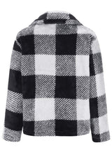 Full Size Plaid Zip Up Long Sleeve Jacket - Trendsi - Flyclothing LLC