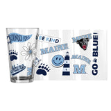 Maine 16oz Native Pint Glass - Logo Brands - Flyclothing LLC