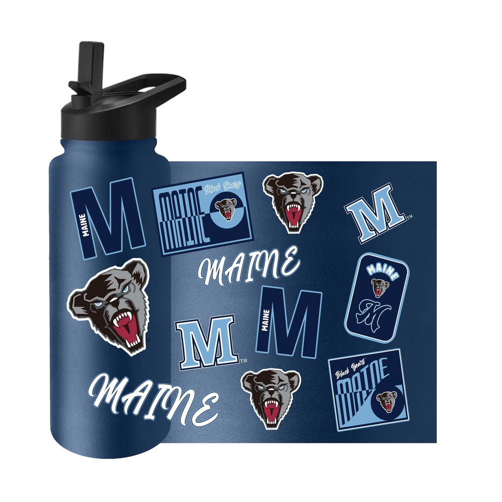 Maine 34oz Dreamweave Quencher Bottle - Logo Brands - Flyclothing LLC