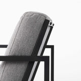 Geo Modern Gray And Black Accent Or Side Chair - Homeroots - Flyclothing LLC