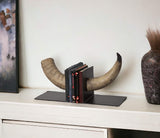 Bull Horn Replica Bookends - Homeroots - Flyclothing LLC