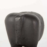 Black Cast Aluminum Bull Bookends - Homeroots - Flyclothing LLC