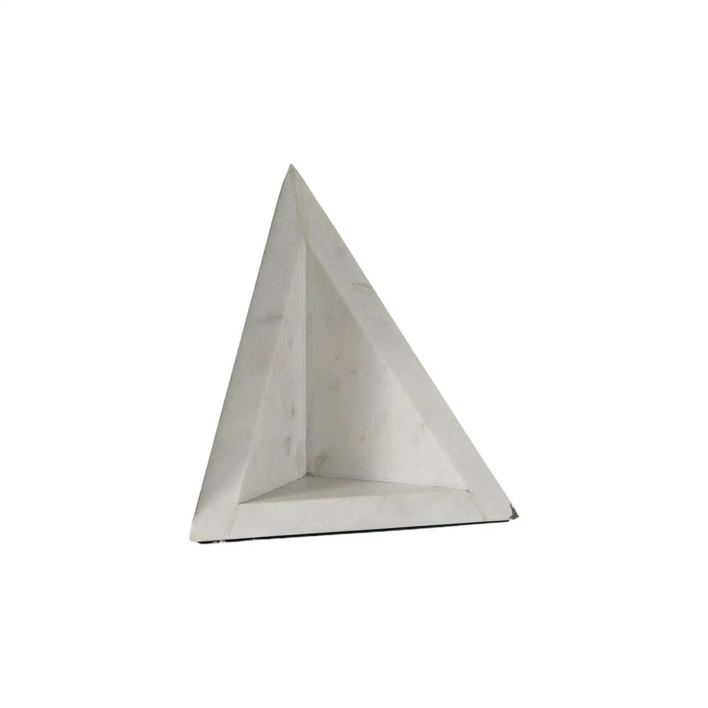 3D Modern Triangle Marble Bookends - Homeroots - Flyclothing LLC
