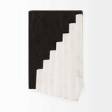 3D Modern Stepped Triangle Marble Bookends - Homeroots - Flyclothing LLC