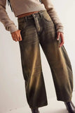 Wide Leg Jeans with Pockets - Trendsi - Flyclothing LLC