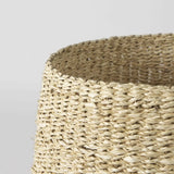 Set Of Three Detailed Wicker Storage Baskets - Homeroots - Flyclothing LLC