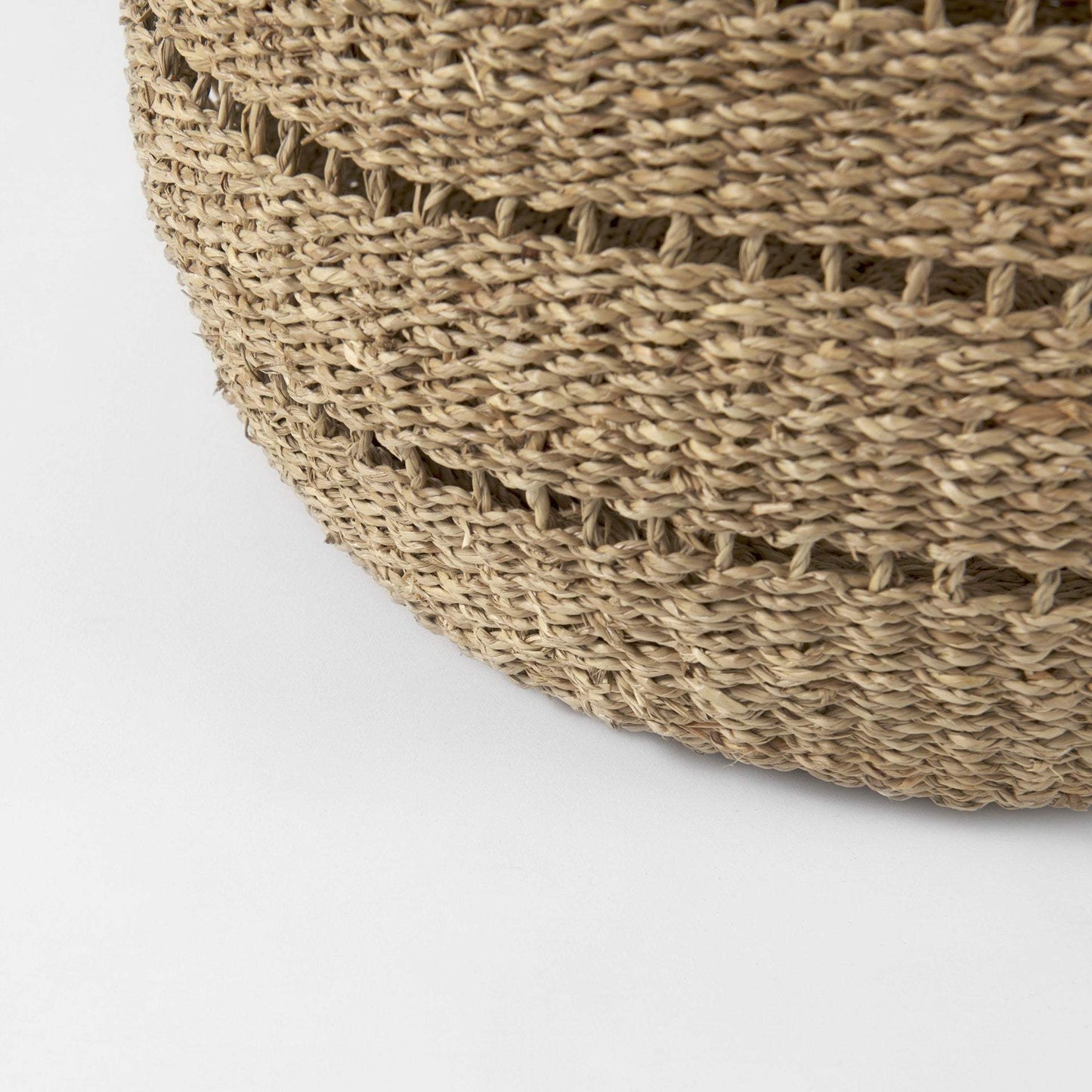 Set of Two 18" Brown Wicker Basket - Homeroots - Flyclothing LLC