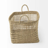 Set of Two 15" Natural Wicker Basket - Homeroots