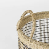 Set Of Three Light Brown Storage Baskets - Homeroots