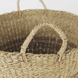Set Of Two Detailed Wicker Storage Baskets - Homeroots - Flyclothing LLC