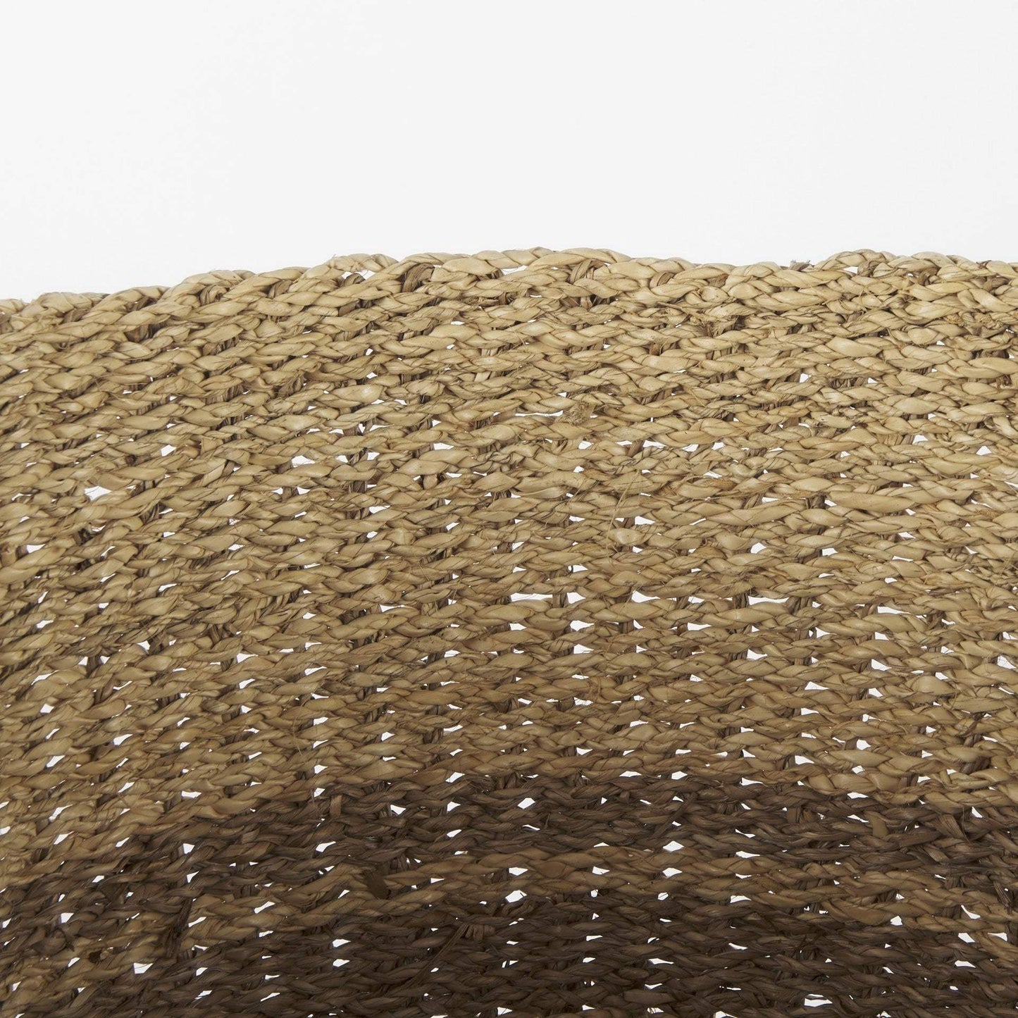 Set Of Two Detailed Wicker Storage Baskets - Homeroots - Flyclothing LLC