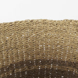 Set Of Two Detailed Wicker Storage Baskets - Homeroots - Flyclothing LLC