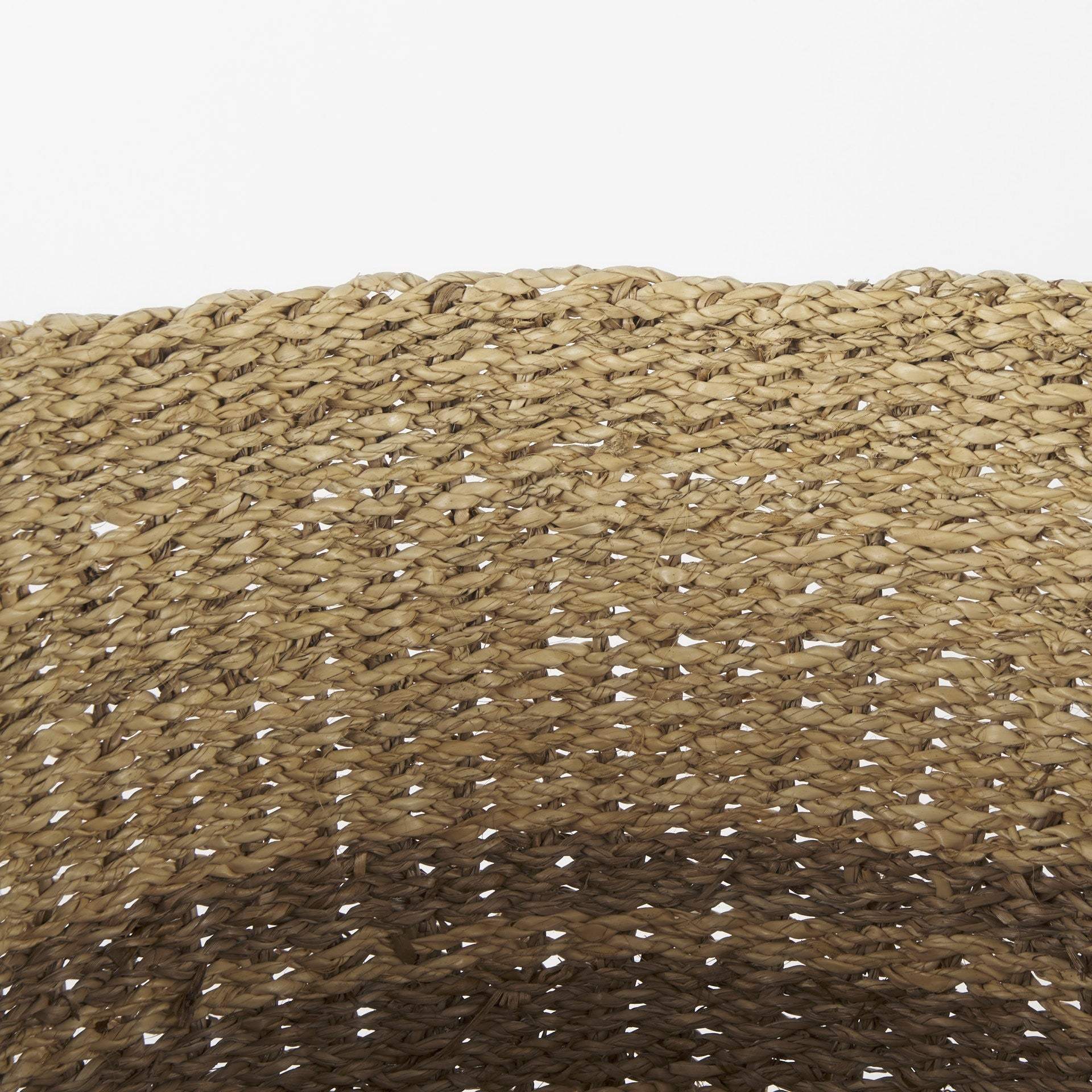 Set Of Two Detailed Wicker Storage Baskets - Homeroots - Flyclothing LLC