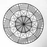 Set Of Two Black Metal Wire Chevron Bowls - Homeroots - Flyclothing LLC