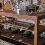 Set Of Two Metal Bowls With Stands - Homeroots - Flyclothing LLC