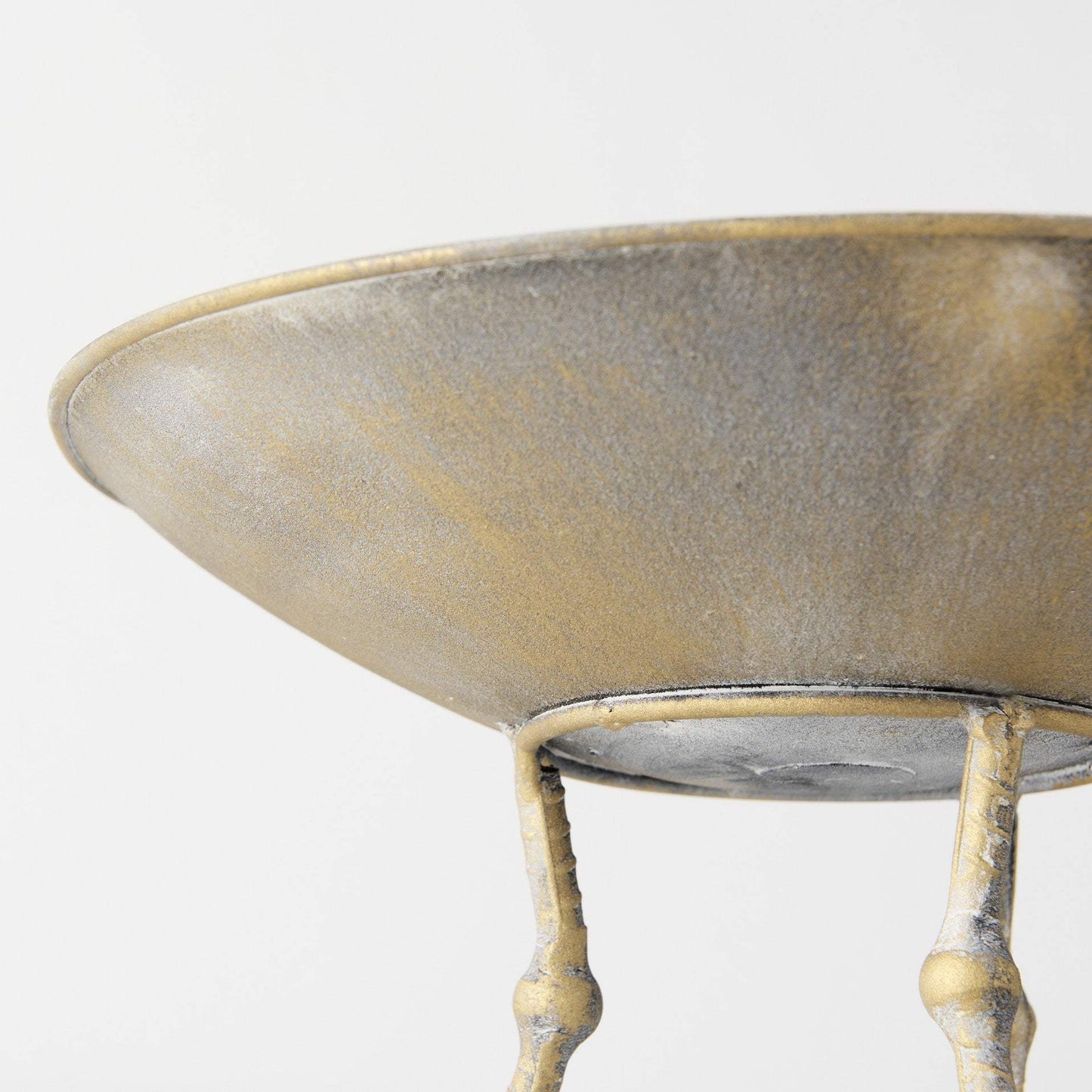 Antiqued Gold Webbed Feet Centerpiece Bowl - Homeroots - Flyclothing LLC