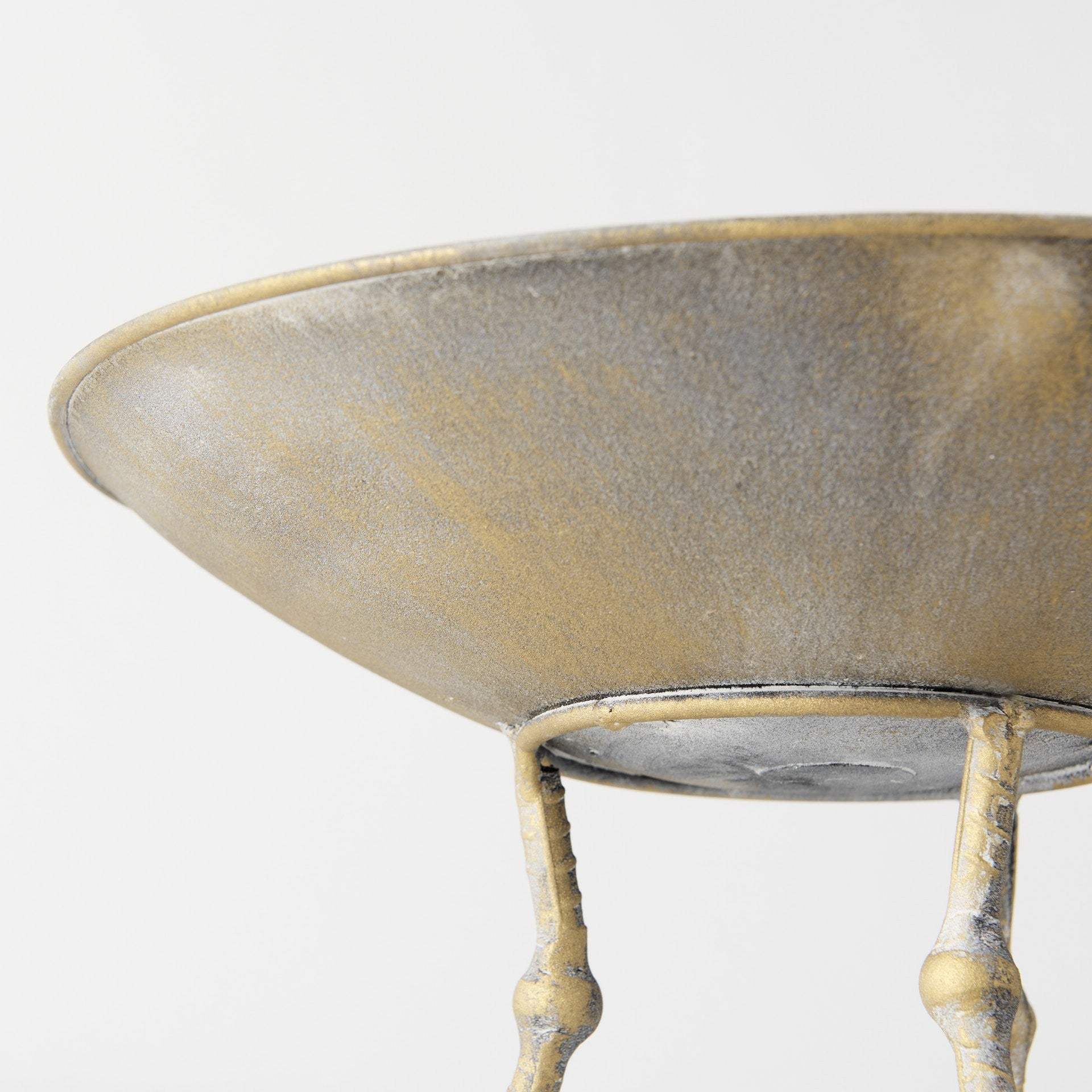 Antiqued Gold Webbed Feet Centerpiece Bowl - Homeroots - Flyclothing LLC