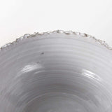 Artisan Gray White Ceramic Centerpiece Bowl - Homeroots - Flyclothing LLC
