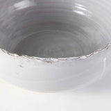 Artisan Gray White Ceramic Centerpiece Bowl - Homeroots - Flyclothing LLC
