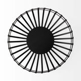 Set Of Two Black Metal Wire Decorative Bowls - Homeroots - Flyclothing LLC