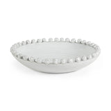 Off White Ceramic Centerpiece Bowl - Homeroots - Flyclothing LLC