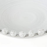 Off White Ceramic Centerpiece Bowl - Homeroots - Flyclothing LLC