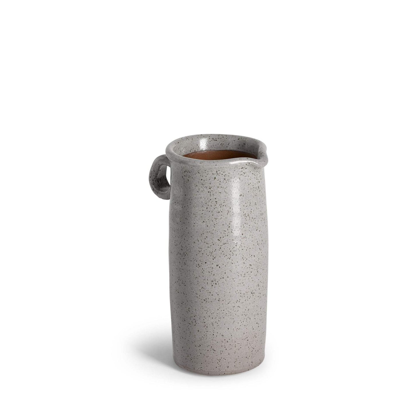 Gray Speckle Decorative Ceramic Jug - Homeroots - Flyclothing LLC