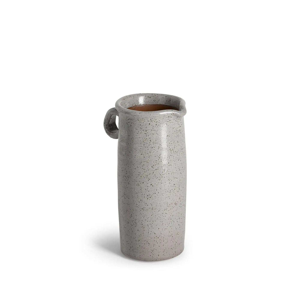 Gray Speckle Decorative Ceramic Jug - Homeroots - Flyclothing LLC
