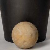 Set of Two Black and Brown Metal Cylindrical Urns - Homeroots - Flyclothing LLC