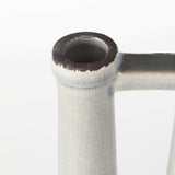 White And Gray Jug Vase - Homeroots - Flyclothing LLC