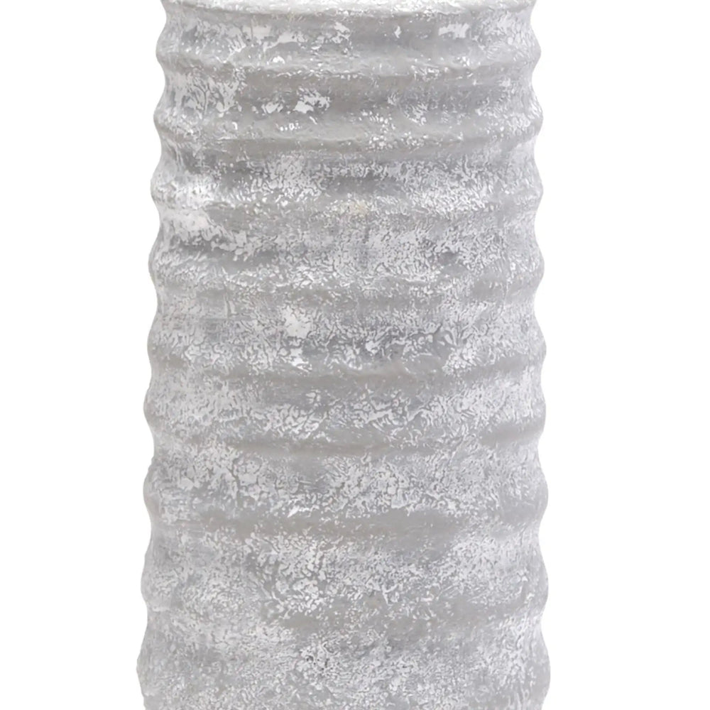 31" Gray Lamp Base LED With Beige Shade - Homeroots