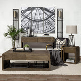 29" Bronze Lamp Base LED With Beige Shade - Homeroots - Flyclothing LLC