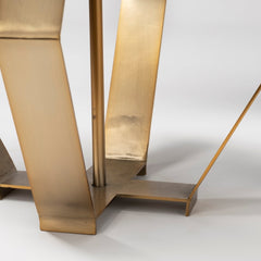 Gold Geometric Design Table Lamp - Homeroots
