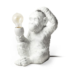 12" White Lamp Base LED - Homeroots