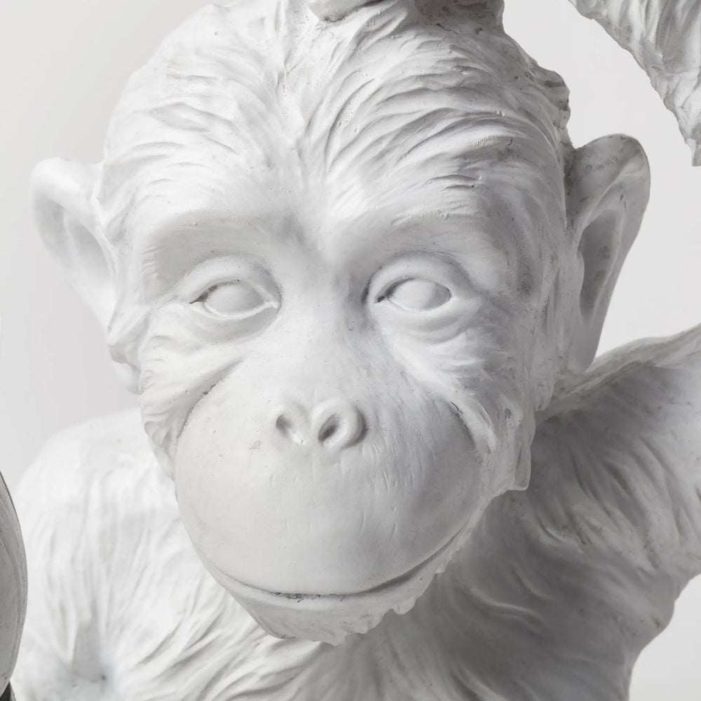 12" White Lamp Base LED - Homeroots