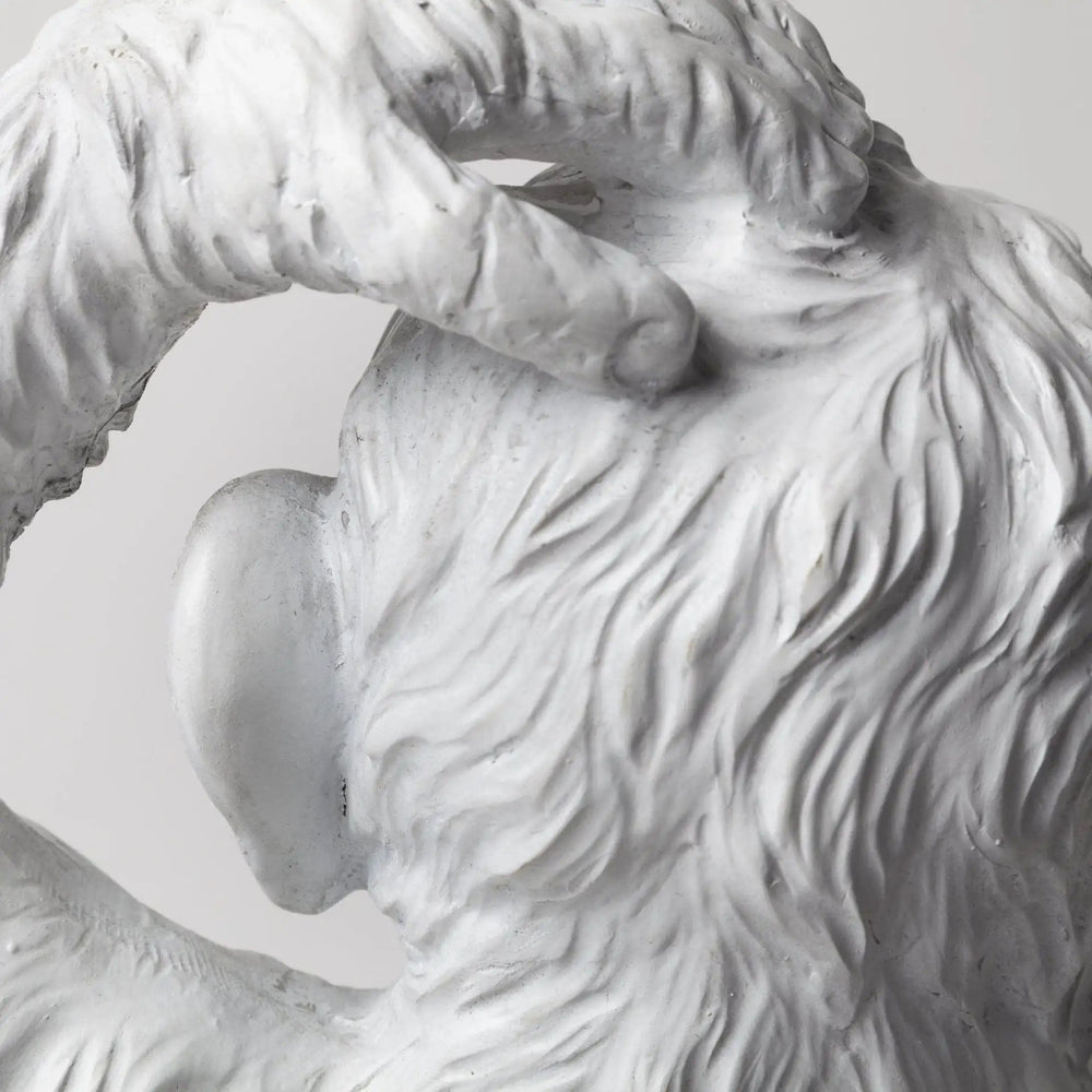 12" White Lamp Base LED - Homeroots