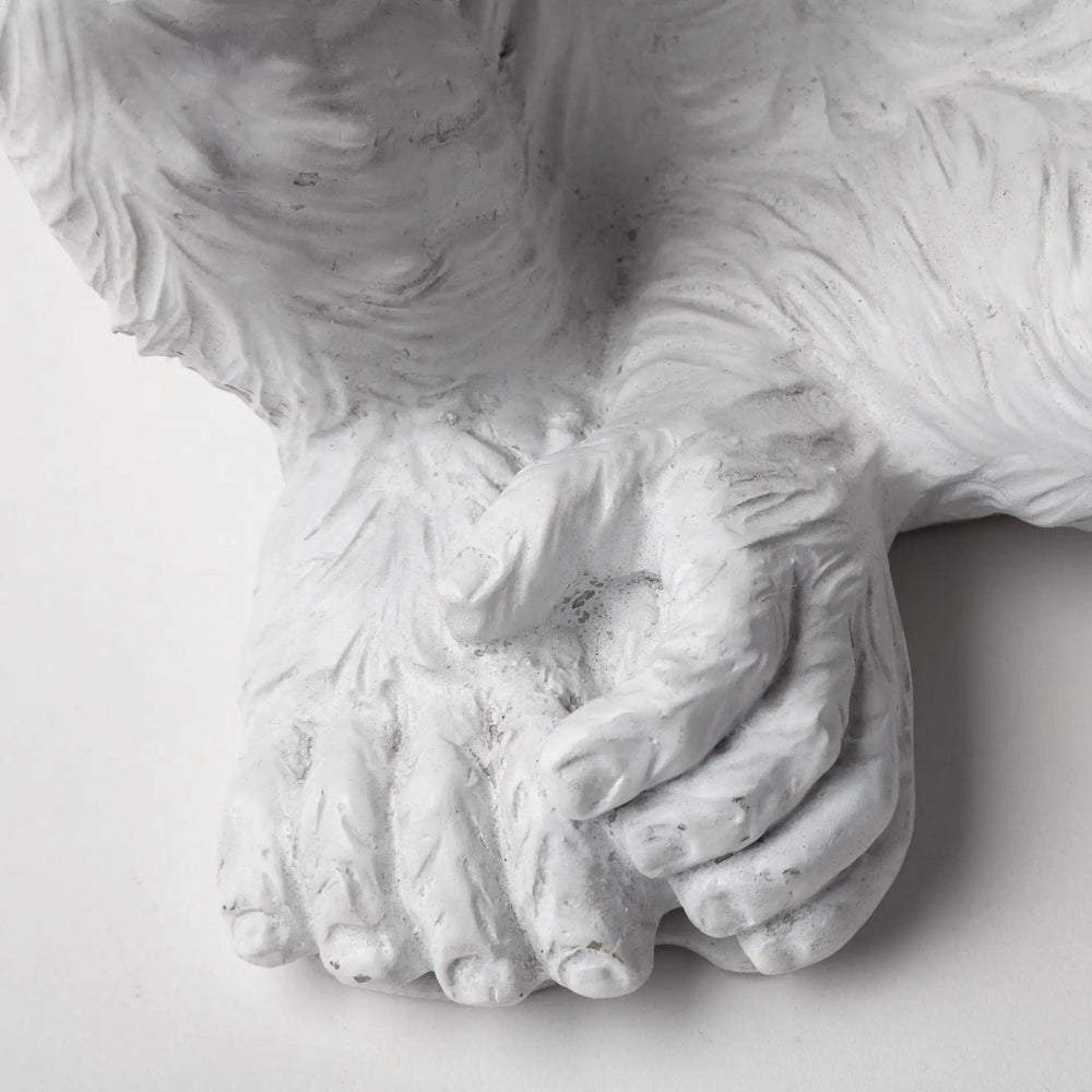 12" White Lamp Base LED - Homeroots