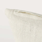 Beige And Central Blue Stripes Square Accent Pillow Cover - Homeroots - Flyclothing LLC