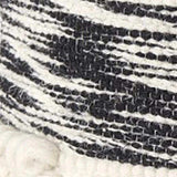 Boho Black And White Accent Pillow Cover - Homeroots - Flyclothing LLC