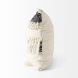 Boho Black And White Accent Pillow Cover - Homeroots - Flyclothing LLC